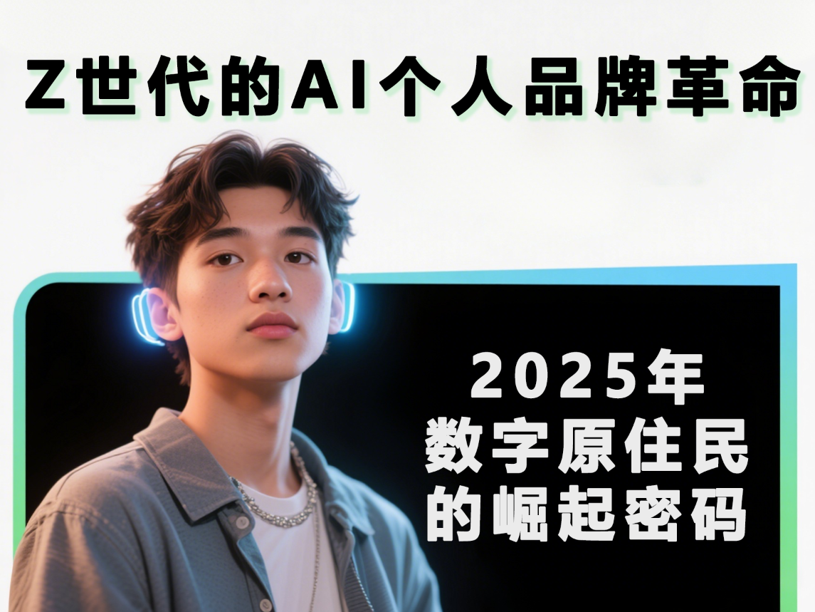 Z世代的AI个人品牌革命：2025年数字原住民的崛起密码