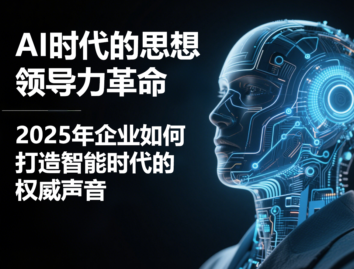 AI时代的思想领导力革命：2025年企业如何打造智能时代的权威声音