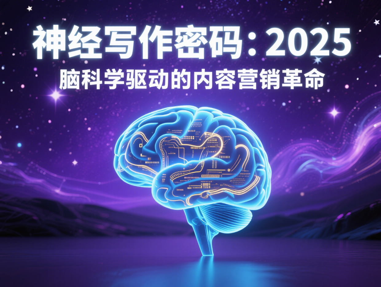 神经写作密码：2025 脑科学驱动的内容营销革命