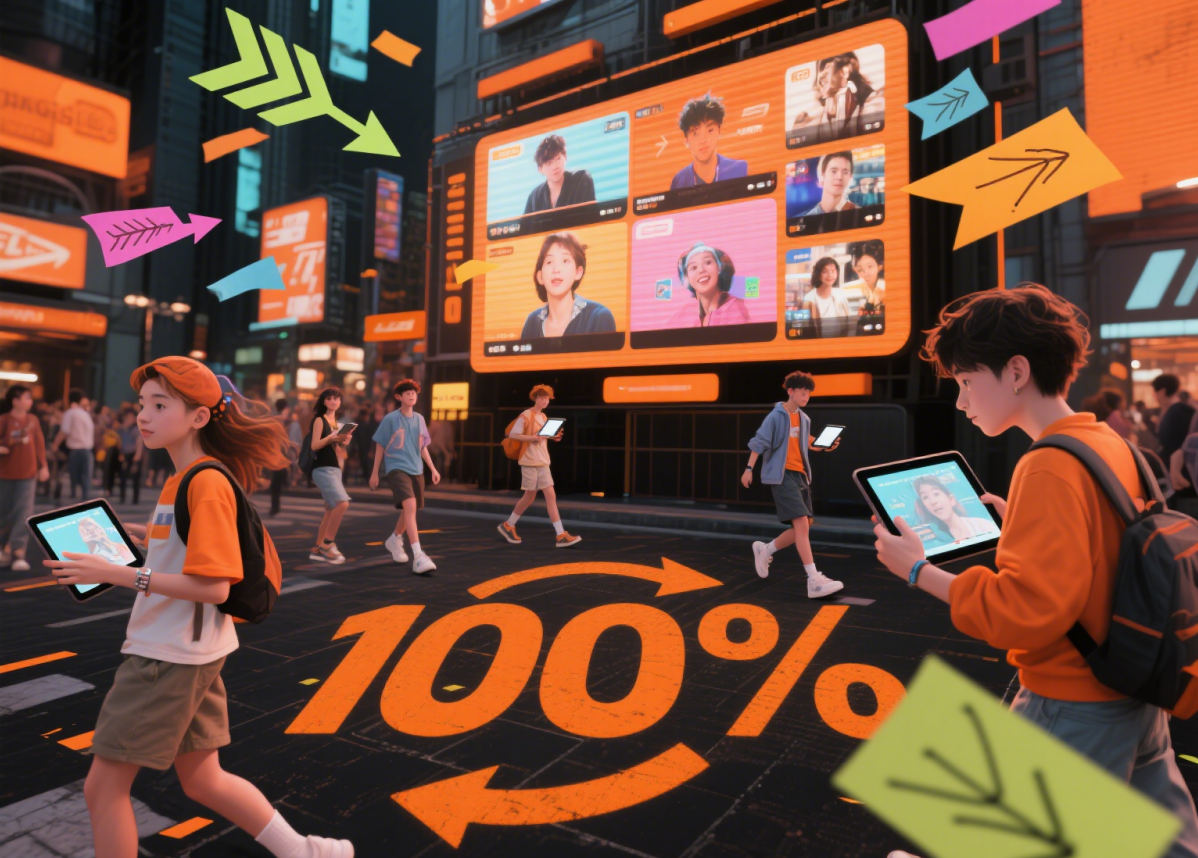 近 100%！Z 世代数字视频消费热潮与营销新风口