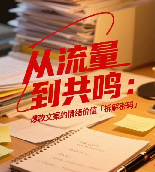从流量到共鸣：爆款文案的情绪价值「拆解密码」