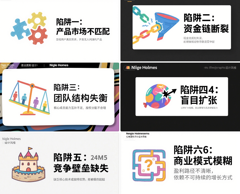 深度解析：早期创业为何 90% 会失败？常见七大陷阱揭秘