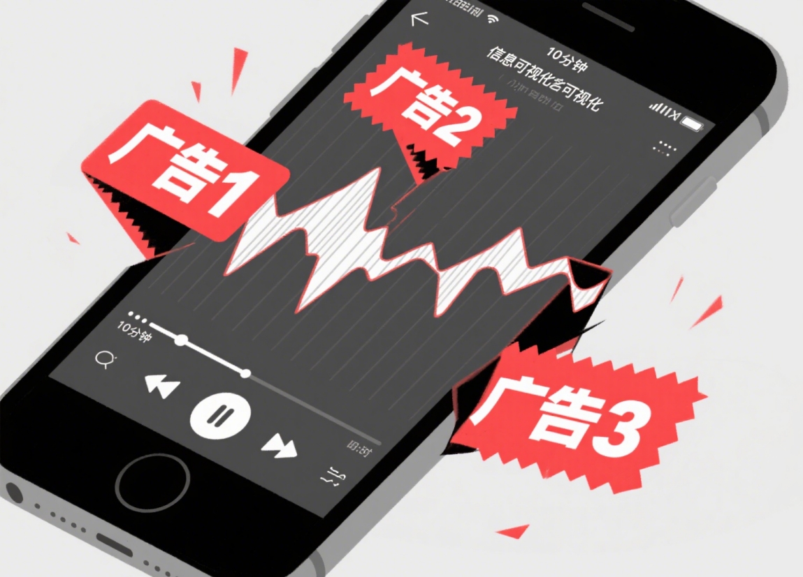 10 分钟短播客塞 3 条广告？国内短音频内容陷 “广告过载” 困局