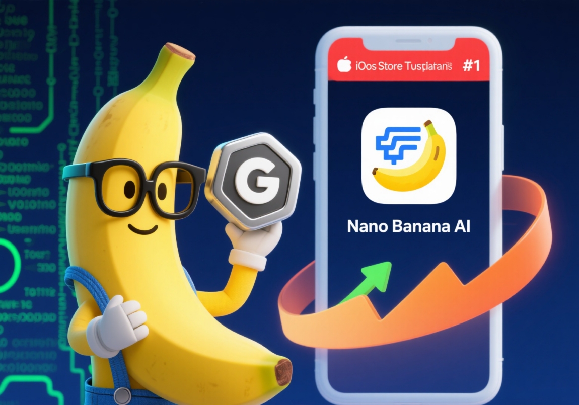 “Nano Banana” 如何助力 Gemini 登顶 iOS 应用商店下载榜？国内 APP 能学到什么？
