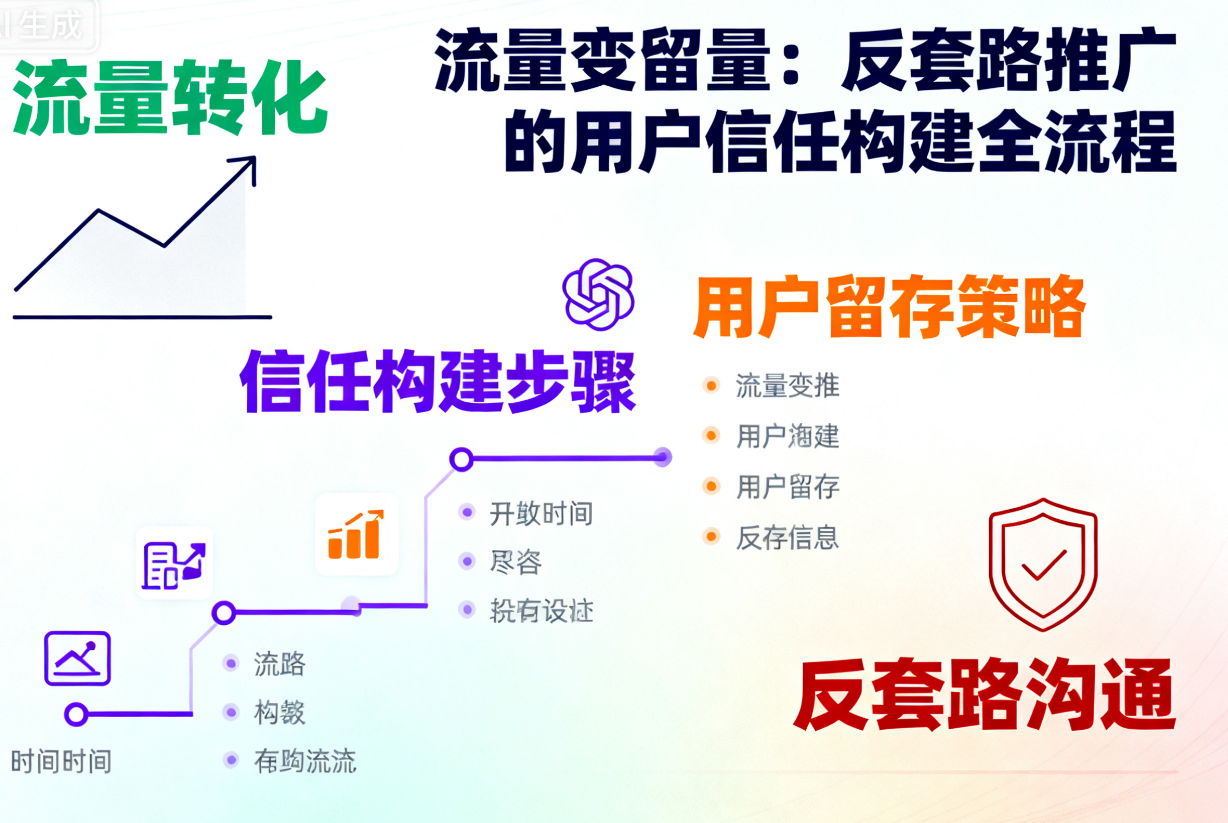 流量变留量：反套路推广的“用户信任构建”全流程