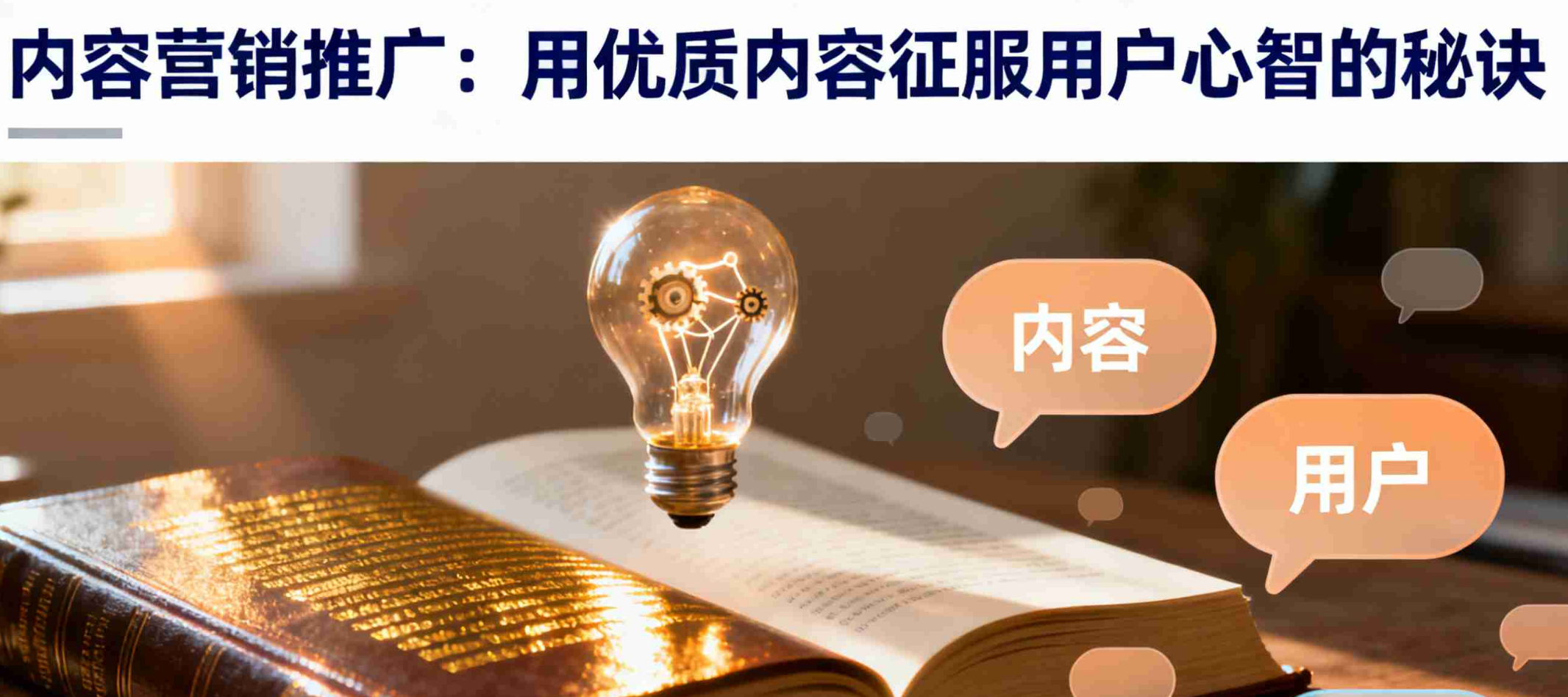 内容营销推广：用优质内容征服用户心智的秘诀